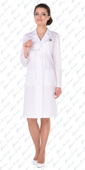 Женский медицинский халат М-540у Модный Доктор