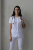 Блуза медицинская женская М-188 - Блуза медицинская женская М-188