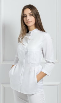 Женская медицинская блуза  M-115 